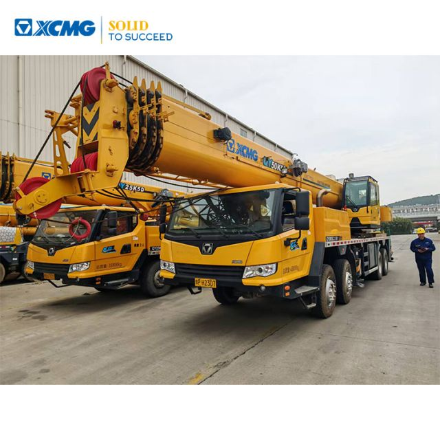 XCMG Official High Efficiency Lifting Equipment Secondhand Mobile Truck Crane QY50K5C_1 Price